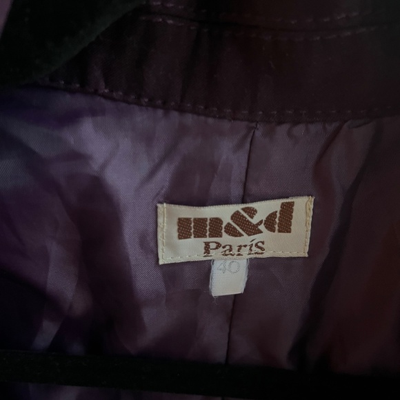 Purple zip up jacket - Picture 2 of 3